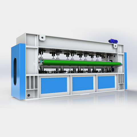 إبرة متوسطة السرعة تلوح في الأفق غير المنسوجة لتصنيع السجاد